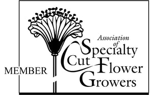 Association of Specialty Cut Flower Growers Association logo.