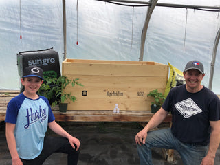 Community Service Project.  We donated 4 of these boxes to residence of Beaver County.  It included everything needed to have their own raised beds to produce fresh vegetables.