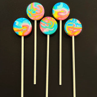 Fruit Punch: Mini Handcrafted Rainbow Lollipops