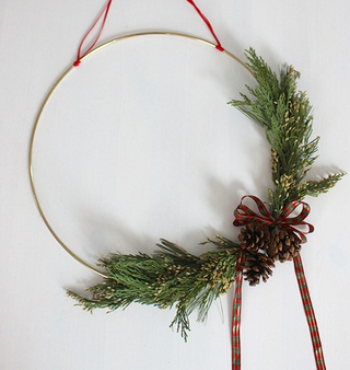 Metal Ring Wreath Workshop